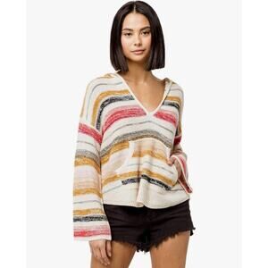 Billabong Knit Pullover Sweater Striped